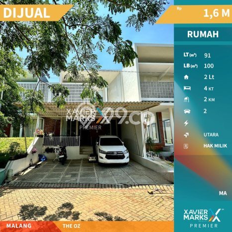 Dijual Hunian Rumah Terawat 4 Kamar di Tidar, Malang Dijual Hunian Rumah Terawat 4 Kamar di Tidar, Malang