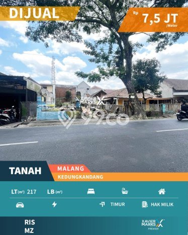 Kavling Tanah Dijual di Kedungkandang Malang Spesifikasi 217m2 Kavling Tanah Dijual di Kedungkandang Malang Spesifikasi 217m2