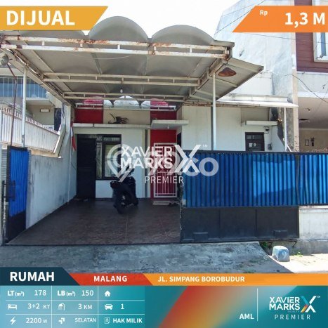Rumah Strategis Modern Lb 150m2 di Blimbing, Malang Rumah Strategis Modern Lb 150m2 di Blimbing, Malang
