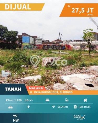 Lahan Investasi Lokasi Lowokwaru Malang SHM Lahan Investasi Lokasi Lowokwaru Malang SHM