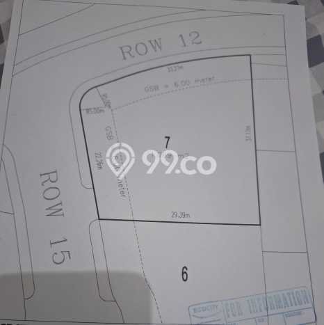 Dijual Tanah 1069m2 di BSD City, Tangerang Dijual Tanah 1069m2 di BSD City, Tangerang