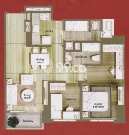Paling Dicari! Apartemen Eksklusif Dijual di Grogol Punya 2 Bedroom Paling Dicari! Apartemen Eksklusif Dijual di Grogol Punya 2 Bedroom