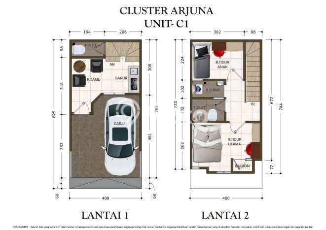 Rumah Modern Minimalis 2 KT Bisa Langsung Pindah di Matraman Rumah Modern Minimalis 2 KT Bisa Langsung Pindah di Matraman
