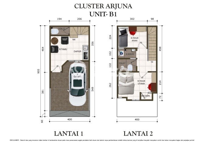 Rumah Modern Minimalis 2 KT Bisa Langsung Pindah di Matraman Rumah Modern Minimalis 2 KT Bisa Langsung Pindah di Matraman