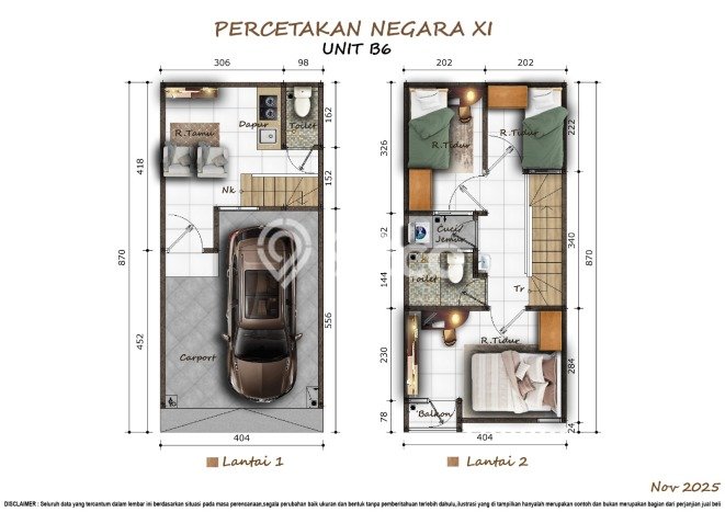 Dijual Hunian Rumah Nyaman 2 Kamar di Percetakan Negara, Jakarta Pusat Dijual Hunian Rumah Nyaman 2 Kamar di Percetakan Negara, Jakarta Pusat