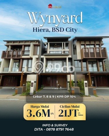 Rumah Elit Modern Tanpa Renovasi di BSD Tangerang Rumah Elit Modern Tanpa Renovasi di BSD Tangerang