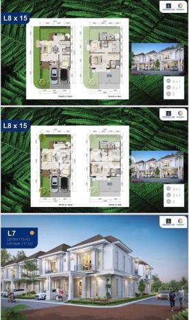 Rumah Mewah LB 220m2 Siap Huni Desain Elegan di Gading Serpong, Tangerang Rumah Mewah LB 220m2 Siap Huni Desain Elegan di Gading Serpong, Tangerang