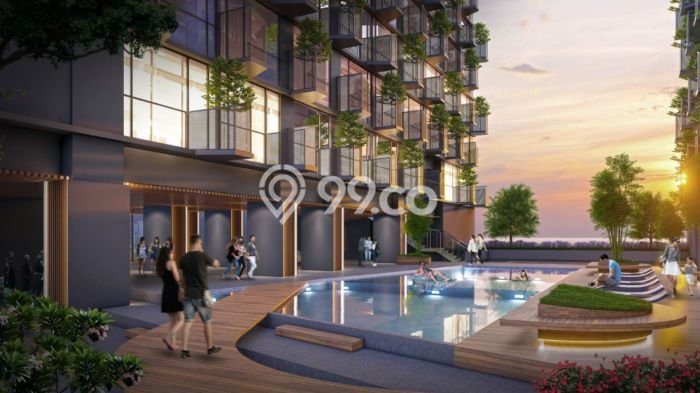 Apartemen Strategis Kawasan , 2 KM, Luas 94m2m², Pemandangan Kota Apartemen Strategis Kawasan , 2 KM, Luas 94m2m², Pemandangan Kota