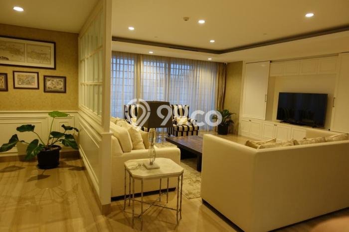 Hunian Apartemen Eksklusif untuk Dijual di Jakarta Selatan dengan 4 BR & 4 Kamar Mandi Hunian Apartemen Eksklusif untuk Dijual di Jakarta Selatan dengan 4 BR & 4 Kamar Mandi