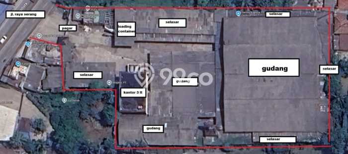 Area Ramai! Komersial Dijual di Balaraja untuk Bisnis Luas Bangunan 6900m2 Area Ramai! Komersial Dijual di Balaraja untuk Bisnis Luas Bangunan 6900m2