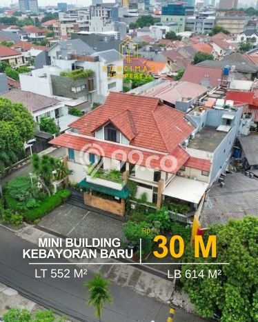 Unit Kantor Dijual di Kebayoran Baru Jakarta Selatan Luas Tanah 552m2, Luas Bangunan 614m2 Unit Kantor Dijual di Kebayoran Baru Jakarta Selatan Luas Tanah 552m2, Luas Bangunan 614m2