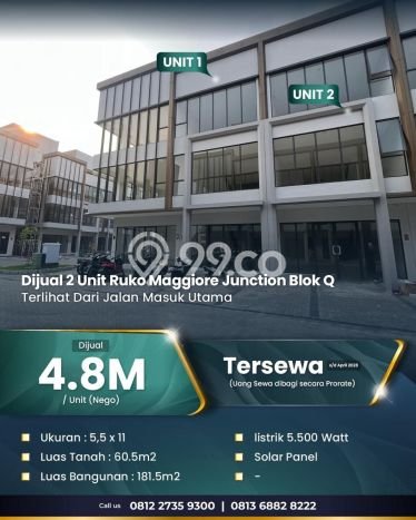 Paling Diincar! Ruko Dijual di Gading Serpong Harga Kompetitif Paling Diincar! Ruko Dijual di Gading Serpong Harga Kompetitif