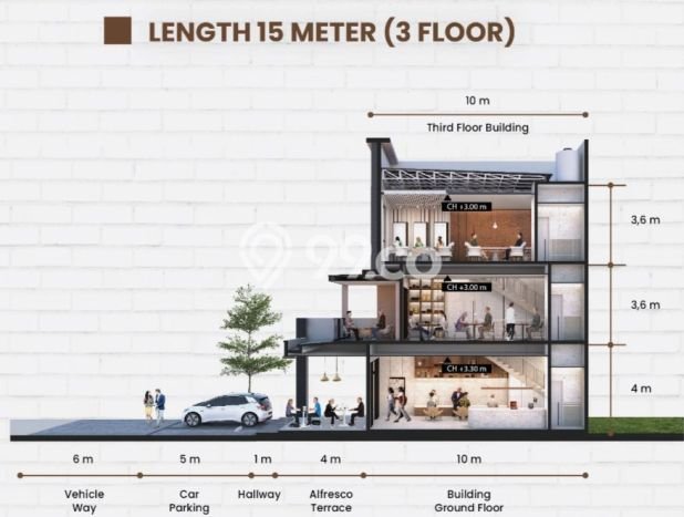 Ruko untuk Disewa di Pusat Tangerang Luas Bangunan 176m2 Ruko untuk Disewa di Pusat Tangerang Luas Bangunan 176m2
