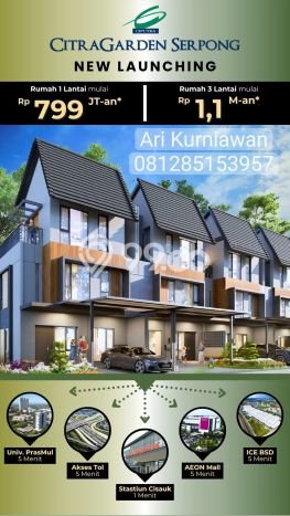 Rumah Strategis Modern Lb 60m2 di Serpong Utara, Tangerang Selatan Rumah Strategis Modern Lb 60m2 di Serpong Utara, Tangerang Selatan