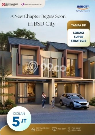 Rumah Modern 3 KT LT 60m2 di BSD Rumah Modern 3 KT LT 60m2 di BSD