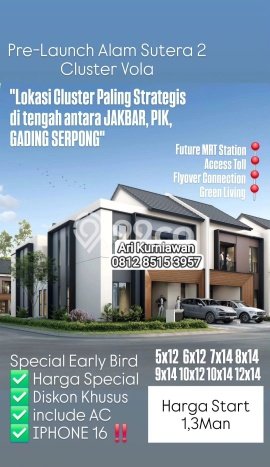 For Sale Rumah 2 Kamar Lokasi Strategis Bagus dan Strategis di Serpong For Sale Rumah 2 Kamar Lokasi Strategis Bagus dan Strategis di Serpong