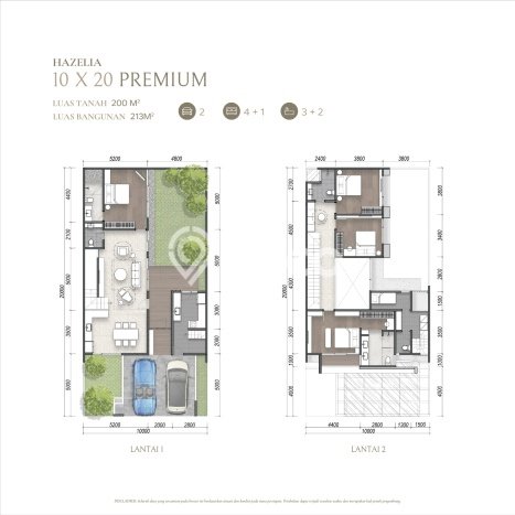 Rumah Mewah LB 166m2 Siap Pakai Desain Elegan di Summarecon Bandung, Bandung Rumah Mewah LB 166m2 Siap Pakai Desain Elegan di Summarecon Bandung, Bandung