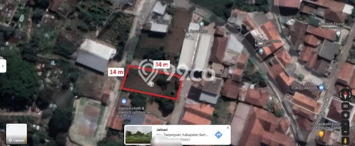 Jarang Ada! Tanah di Tanjungsari Punya Luas 476m2 SHM Jarang Ada! Tanah di Tanjungsari Punya Luas 476m2 SHM