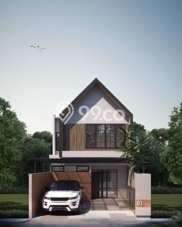 Rumah Modern Minimalis 5 KT Siap Huni di Antapani Rumah Modern Minimalis 5 KT Siap Huni di Antapani