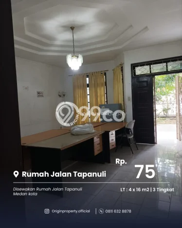 Rumah di Medan Kota, Akses ke Fasilitas, 4 KM, LT 248m² Bangunan 168m² Rumah di Medan Kota, Akses ke Fasilitas, 4 KM, LT 248m² Bangunan 168m²