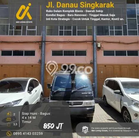Rumah Strategis Modern Lb 144m2 di Medan Barat, Medan Rumah Strategis Modern Lb 144m2 di Medan Barat, Medan