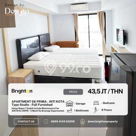 Disewakan Apartemen Minimalis 24m2 Punya 1 KT, 1 KM, Lokasi di Medan Petisah Disewakan Apartemen Minimalis 24m2 Punya 1 KT, 1 KM, Lokasi di Medan Petisah