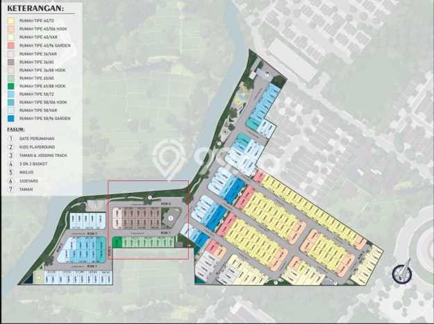 Rumah Modern 2 Kamar LT 67m2 di Moch Toha Rumah Modern 2 Kamar LT 67m2 di Moch Toha