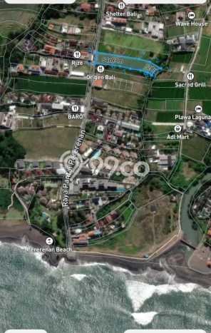 Dijual Tanah 3000m2 di Pererenan, Badung Dijual Tanah 3000m2 di Pererenan, Badung