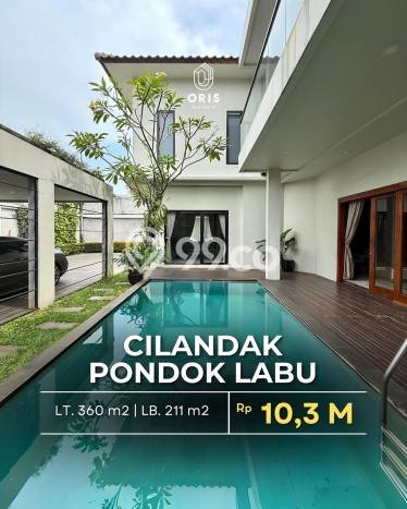 Hunian Eksklusif Siap Huni LT 360m2 di Cilandak, Jakarta Selatan Hunian Eksklusif Siap Huni LT 360m2 di Cilandak, Jakarta Selatan