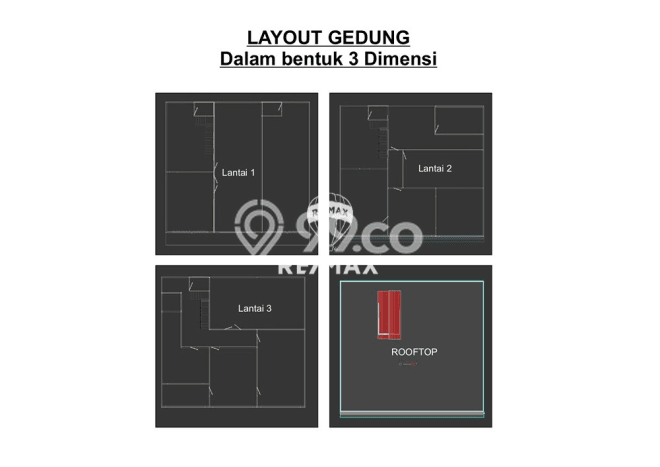 Kantor Dijual di Prime Area Jakarta Timur Luas 549m2 Kantor Dijual di Prime Area Jakarta Timur Luas 549m2