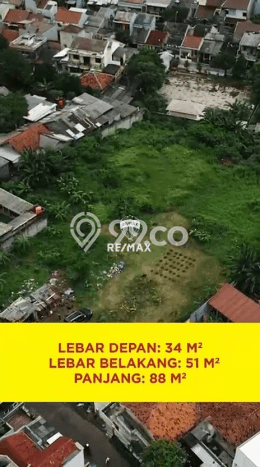 Tanah Kavling Dijual di Bekasi Kota, Bekasi dengan Luas Tanah 3936m2 Tanah Kavling Dijual di Bekasi Kota, Bekasi dengan Luas Tanah 3936m2