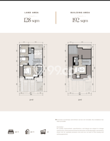 For Sale! Premium House LT 128m2 Desain Elegan di Gading Serpong The Spring For Sale! Premium House LT 128m2 Desain Elegan di Gading Serpong The Spring