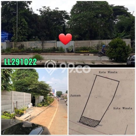 Dijual Tanah di Gunung Putri Bogor Luas 1069m2 SHM Dijual Tanah di Gunung Putri Bogor Luas 1069m2 SHM