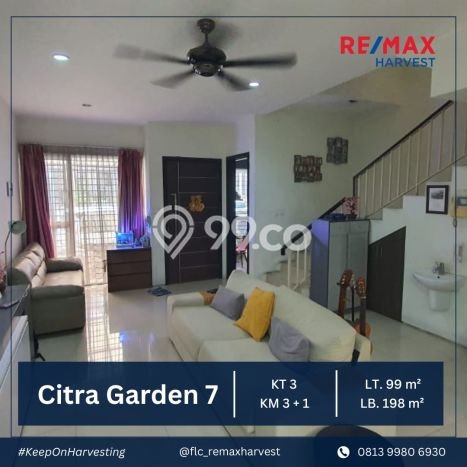 Rumah Mewah LB 198m2 Siap Pakai Desain Elegan di Citra Garden, Jakarta Barat Rumah Mewah LB 198m2 Siap Pakai Desain Elegan di Citra Garden, Jakarta Barat