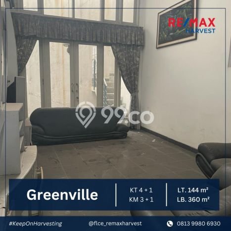 For Sale! Luxury House LT 144m2 Desain Elegan di Green Ville For Sale! Luxury House LT 144m2 Desain Elegan di Green Ville