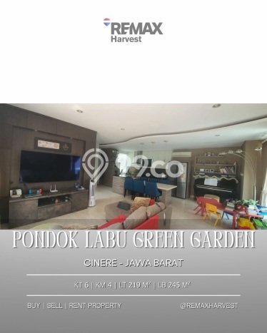 Rumah Elit Modern Tanpa Renovasi di Pangkalan Jati Depok Rumah Elit Modern Tanpa Renovasi di Pangkalan Jati Depok