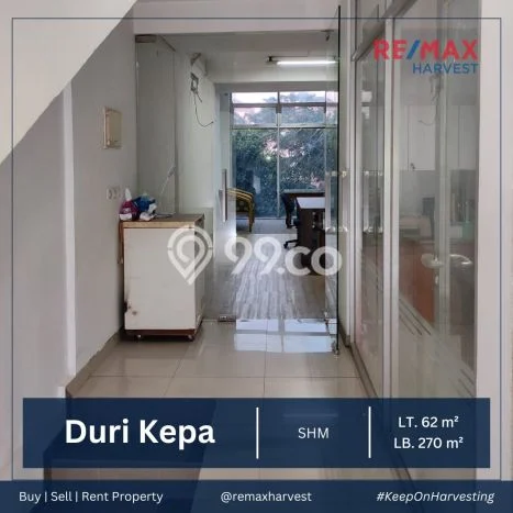 Unit Ruko Tersedia di Duri Kepa Spesifikasi LB 270m2 Unit Ruko Tersedia di Duri Kepa Spesifikasi LB 270m2