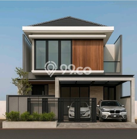 For Sale! Premium House LT 160m2 Desain Modern di Sutorejo For Sale! Premium House LT 160m2 Desain Modern di Sutorejo
