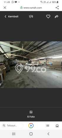 Dijual! Pabrik di Jembatan Dua Jakarta Barat LT 672m2 / LB 672m2 Kawasan Bisnis Dijual! Pabrik di Jembatan Dua Jakarta Barat LT 672m2 / LB 672m2 Kawasan Bisnis