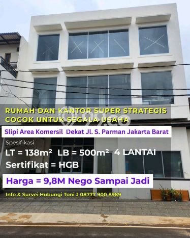 Kantor Bagus Dijual di Slipi Jakarta Barat Strategis Cocok untuk Kembangkan Bisnis Kantor Bagus Dijual di Slipi Jakarta Barat Strategis Cocok untuk Kembangkan Bisnis