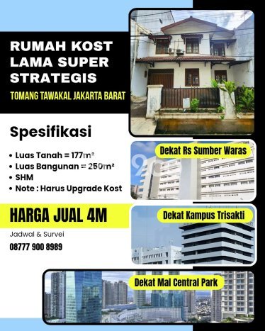 Cocok Untuk Investasi! Dijual Kost di Tawakal 11 Kamar Cocok Untuk Investasi! Dijual Kost di Tawakal 11 Kamar