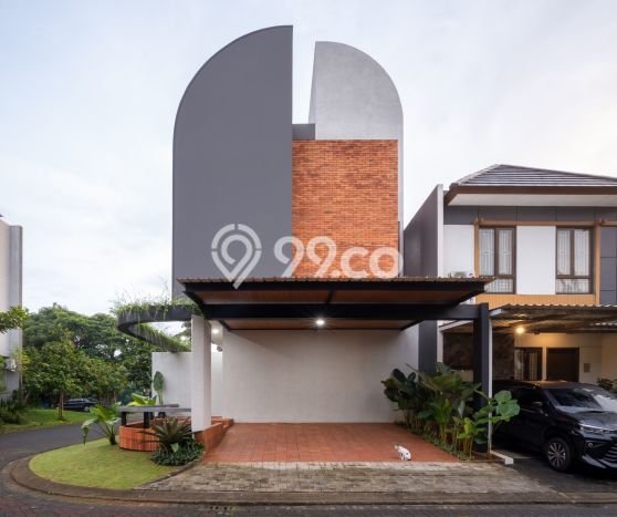 Ready to Use! Luxury House LT 106m2 Desain Modern di BSD Ready to Use! Luxury House LT 106m2 Desain Modern di BSD