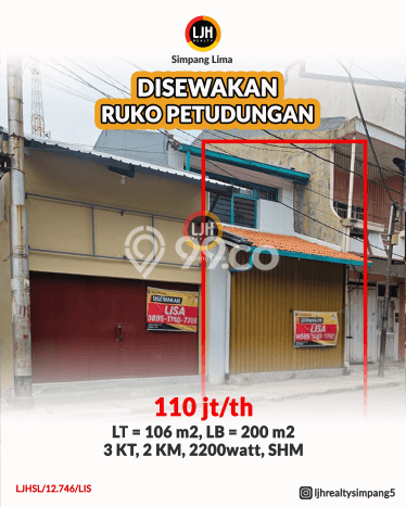 Disewakan Ruko di Kawasan Ramai Purwodinatan Luas 200m2 Disewakan Ruko di Kawasan Ramai Purwodinatan Luas 200m2