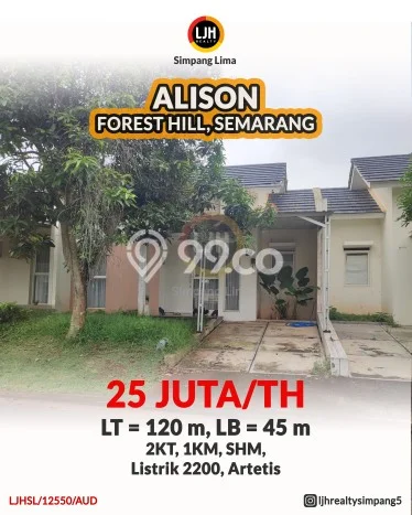 Rumah Disewakan Semarang LT 120m2 LB 45m2 Kawasan BSB City Rumah Disewakan Semarang LT 120m2 LB 45m2 Kawasan BSB City