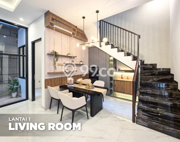 Rumah Luxury Modern Tanpa Renovasi di Dukuh Kupang Surabaya Rumah Luxury Modern Tanpa Renovasi di Dukuh Kupang Surabaya