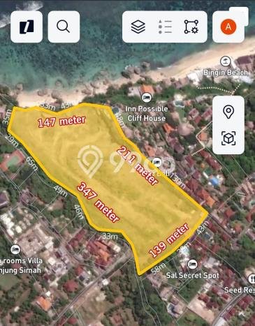 Tanah Disewa Strategis di Badung Luas 39000m2 Tanah Disewa Strategis di Badung Luas 39000m2