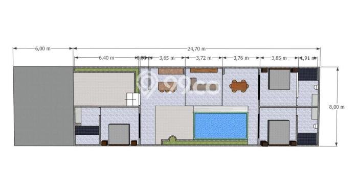 Disewakan Vila Premium Kawasan , Area 200m2m², Akses ke Badung, Badung Disewakan Vila Premium Kawasan , Area 200m2m², Akses ke Badung, Badung