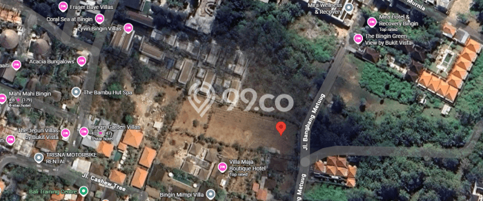 Untuk Disewa Tanah di Badung, Luas 1700m2 Area Berkembang Untuk Disewa Tanah di Badung, Luas 1700m2 Area Berkembang