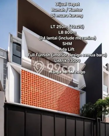 Rumah Mewah LB 800m2 Siap Huni Desain Elegan di Muara Karang, Jakarta Utara Rumah Mewah LB 800m2 Siap Huni Desain Elegan di Muara Karang, Jakarta Utara