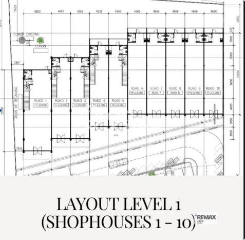 Disewakan Ruko Premium Kawasan Jimbaran, Luas 92m², Area Strategis Disewakan Ruko Premium Kawasan Jimbaran, Luas 92m², Area Strategis